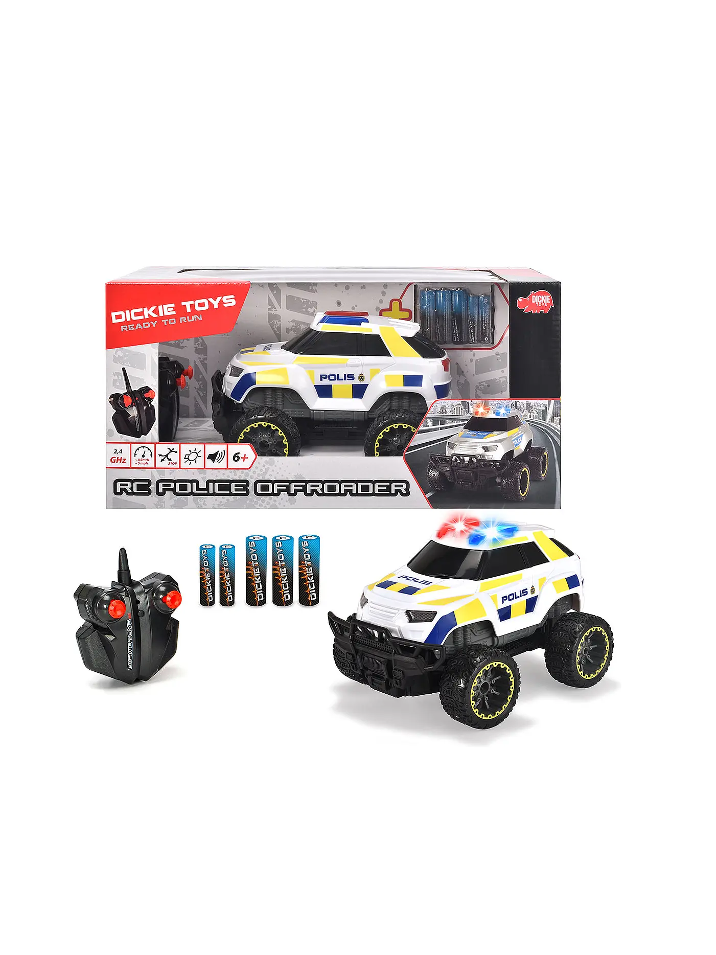 DICKIE | RC Police Offroader RTR | 